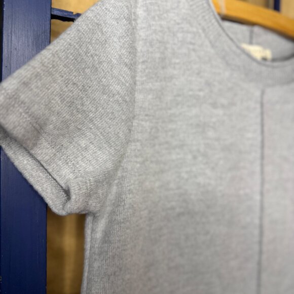 Copper Key Gray Knit Short Sleeve Sweater Dress Girls size M 8/10 - Picture 7 of 7